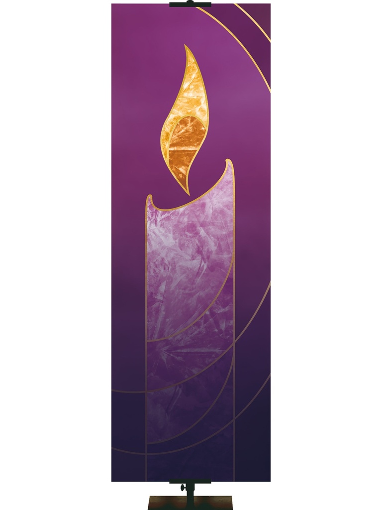 Custom Banner Colors of the Liturgy Candle