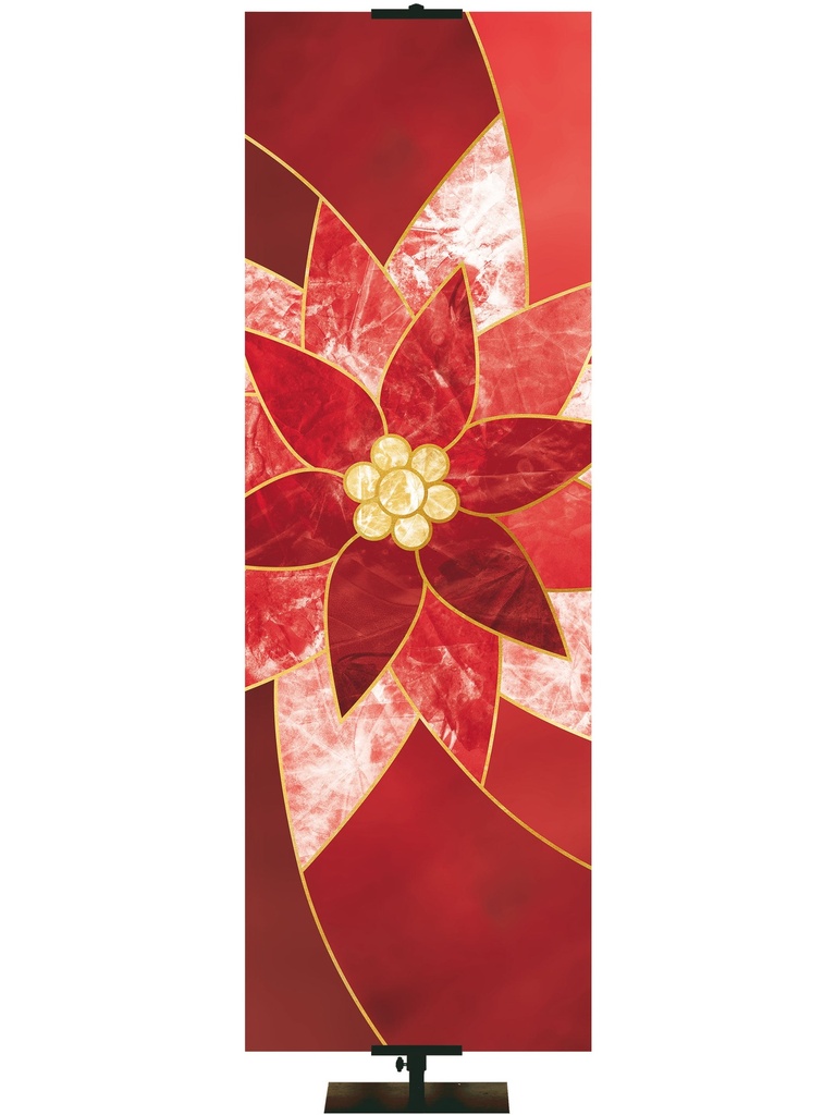 Custom Banner Colors of the Liturgy Poinsettia
