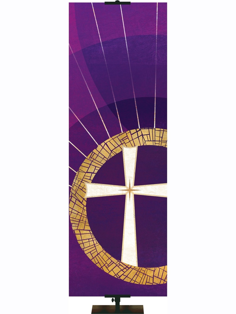 Custom Banner Hallmarks of Hope Cross Symbol and Grace