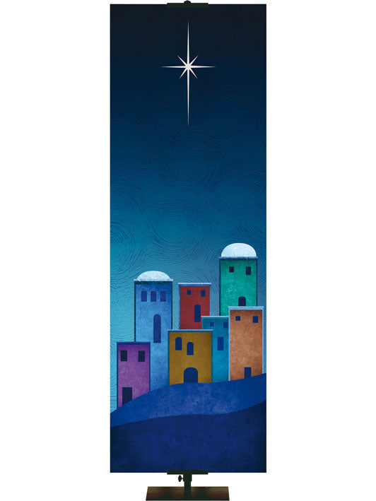 Custom Banner Scenes of Christmas The Lord is Come