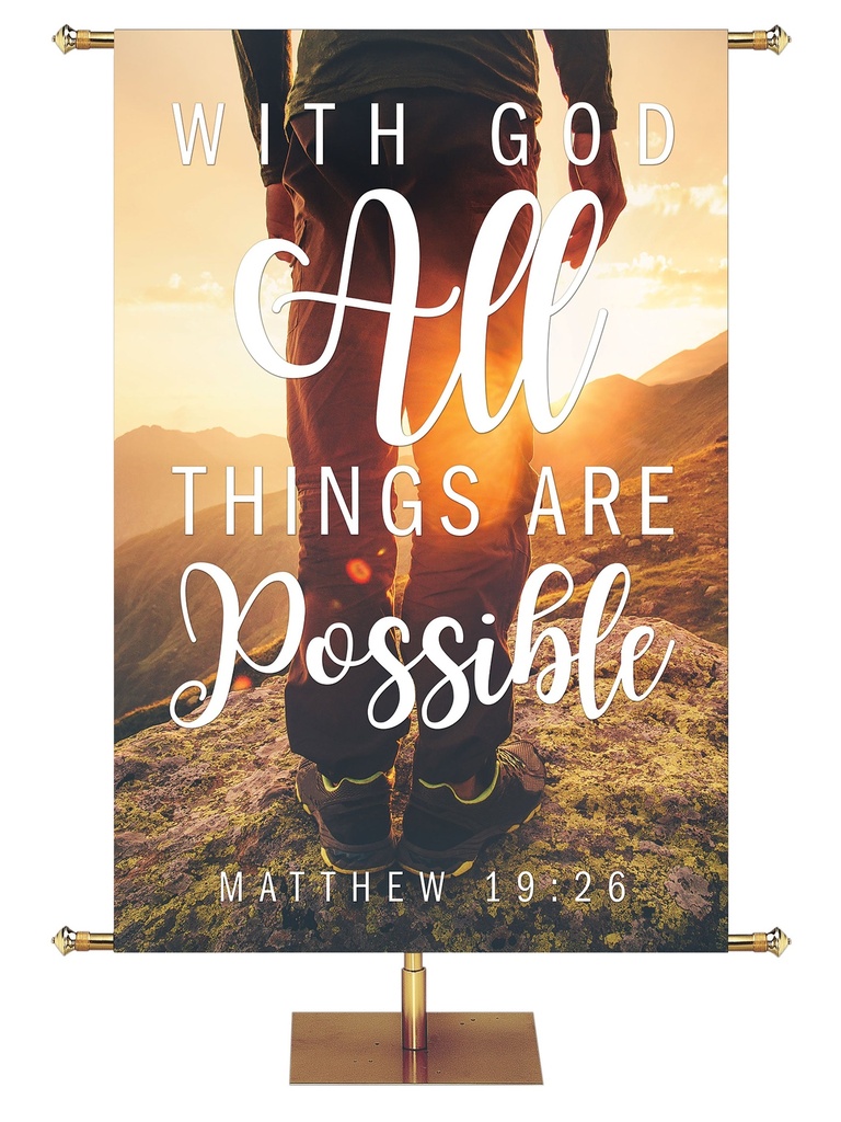 Inspiration in Christ With God All Things Are Possible