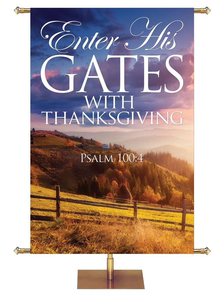 Memories of Autumn Enter His Gates With Thanksgiving