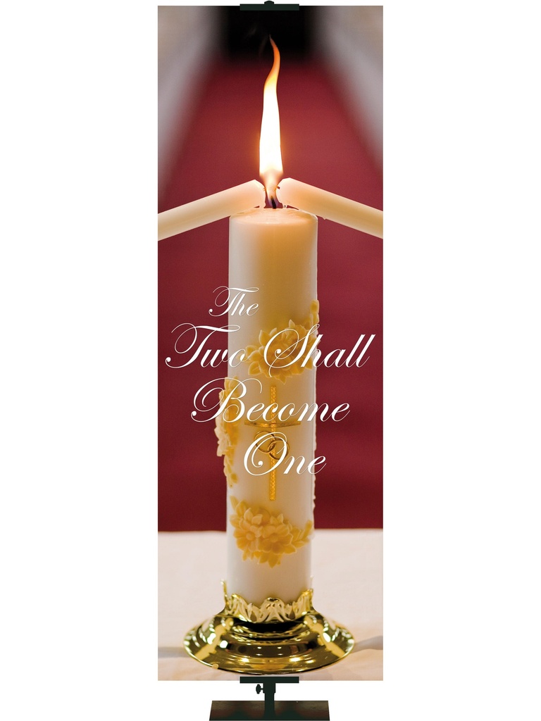 Wedding Banner The Unity Candle