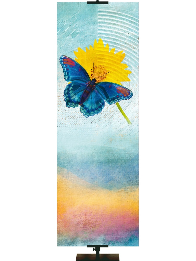 Custom Banner A Joyous Spring Renew A Steadfast Spirit