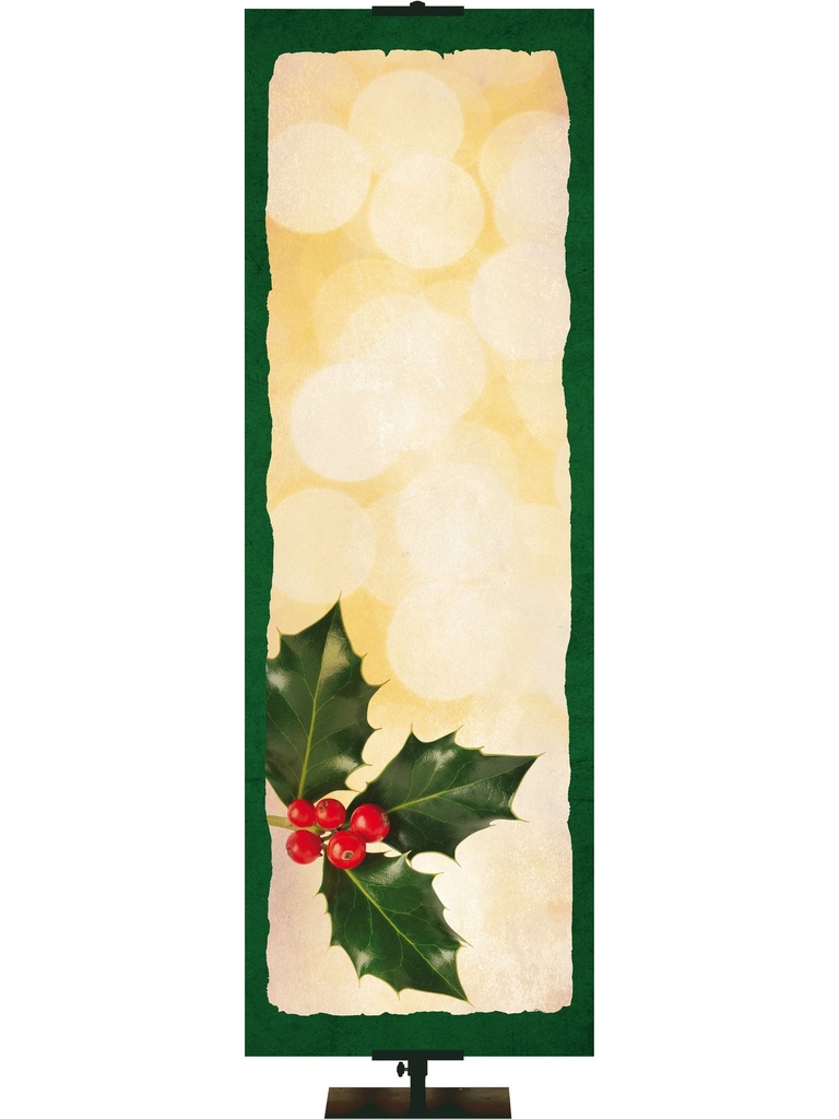 Custom Banner Rustic Christmas Adore