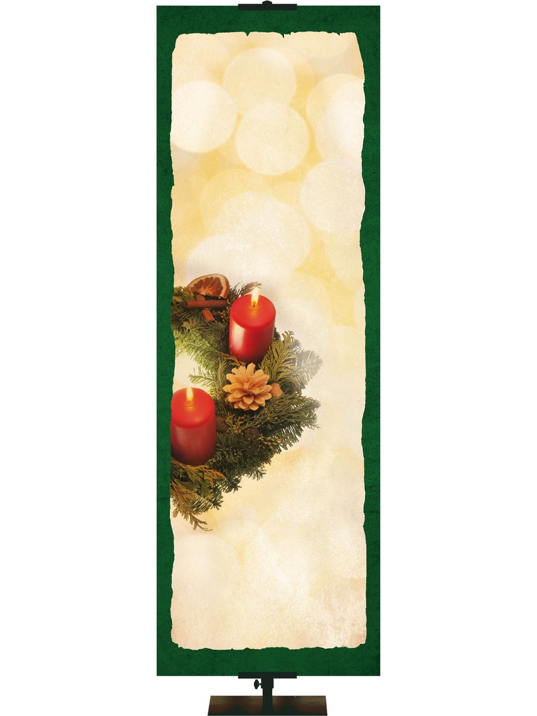 Custom Banner Rustic Christmas Worship