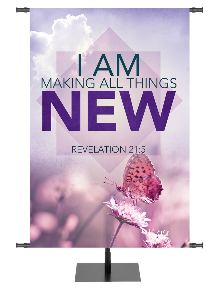 Contemporary Spring All Things New Revelation 21:5