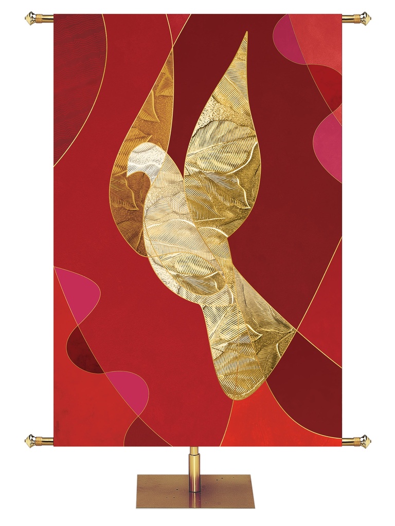 Custom Banner Symbols of Worship Dove