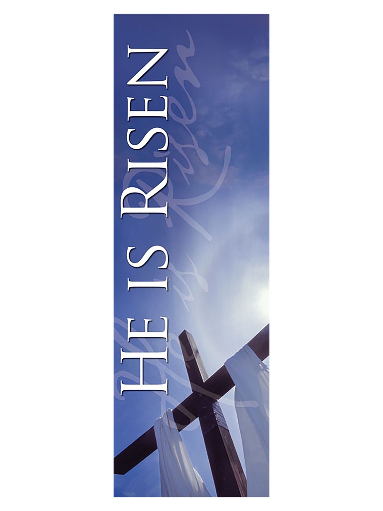 Scripture Wall Hanging He is Risen Colors of Easter