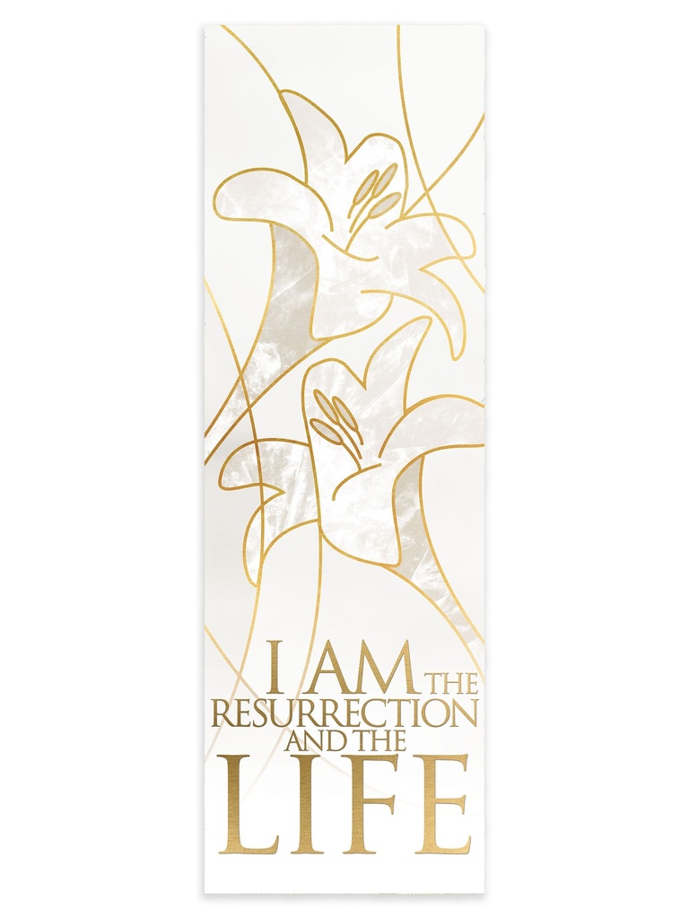 Scripture Wall Hanging I Am The Resurrection Easter Liturgy