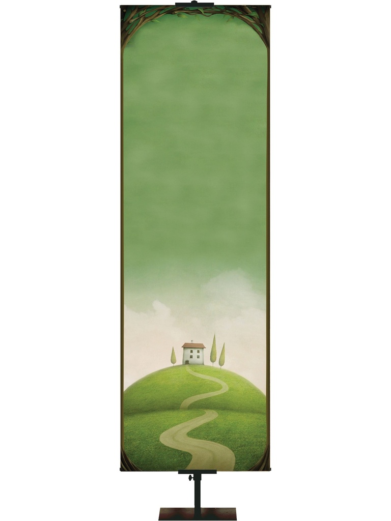 Custom Banner Scripture Scroll As For Me and My House