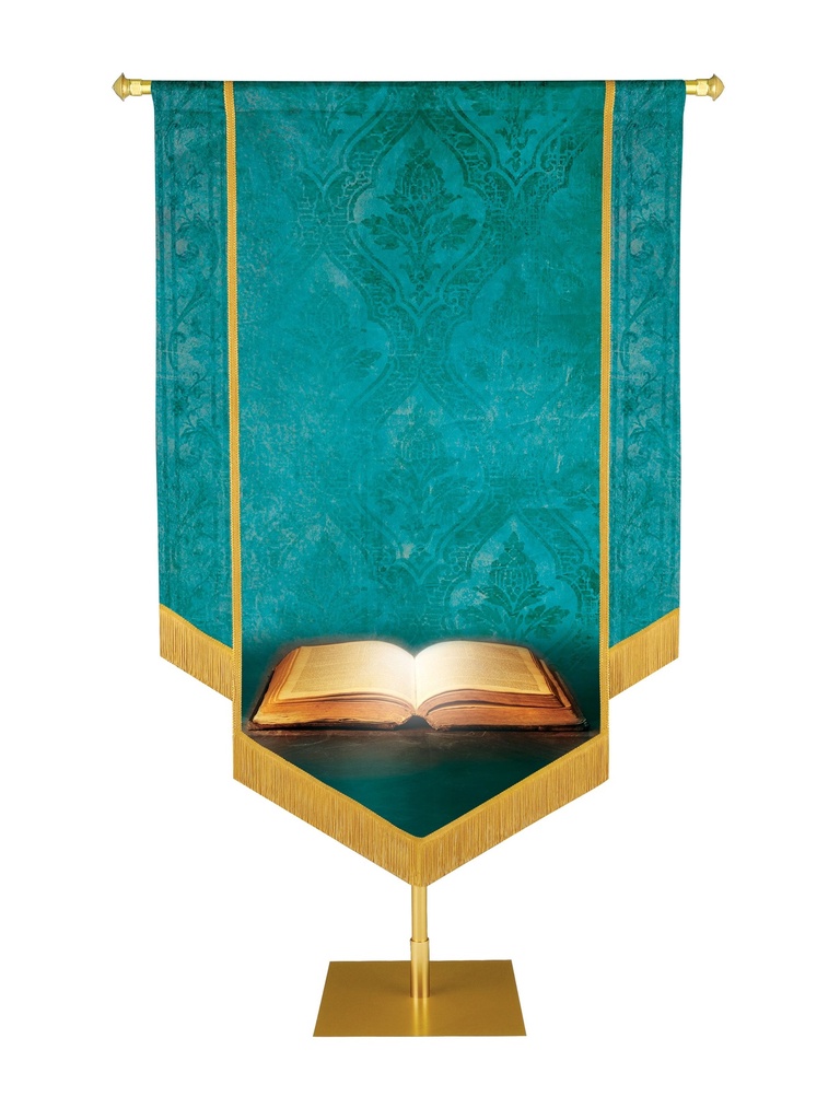 Custom Banner Holy Scriptures Embellished Design in 6 Color Options