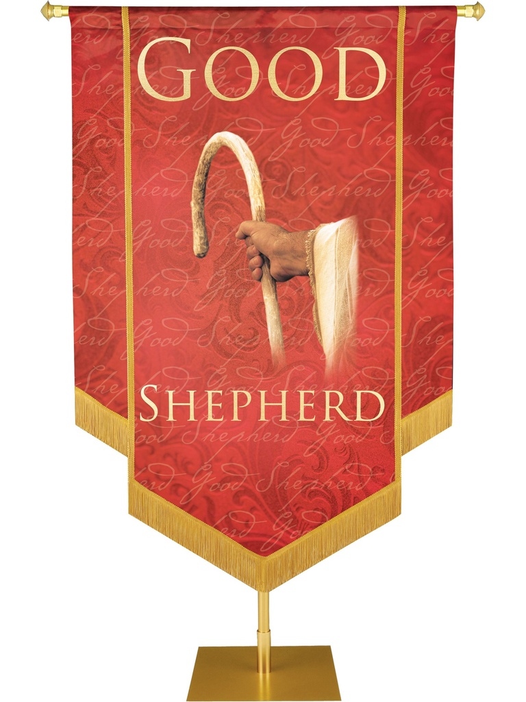 Names of Christ Good Shepherd Embellished Banner