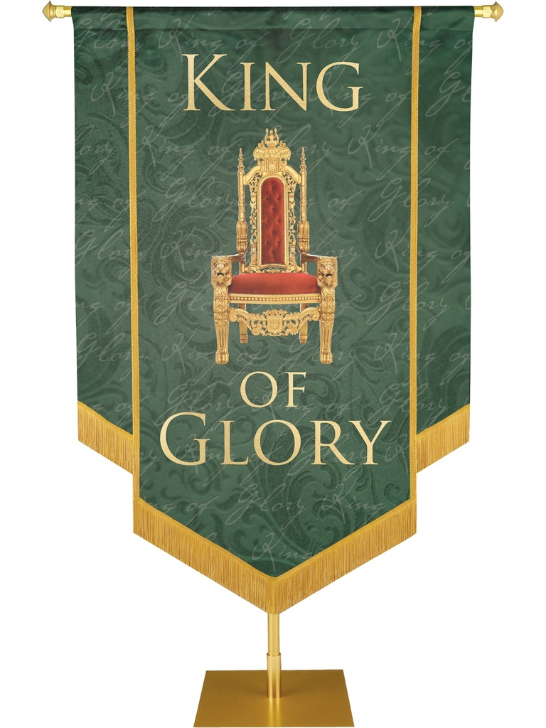 Names of Christ King of Glory Embellished Banner