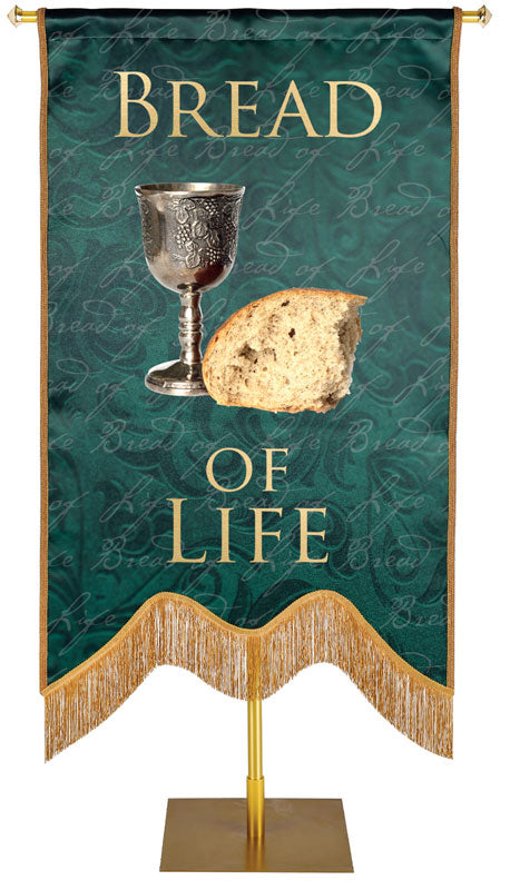 Names of Christ M-Shape Bread of Life Embellished Banner