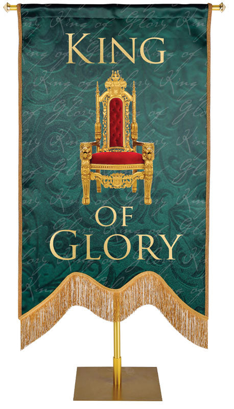 Names of Christ M-Shape King of Glory Embellished Banner