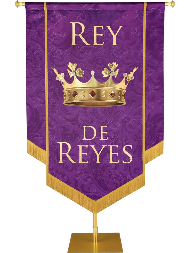 Rey De Reyes Embellished Banner