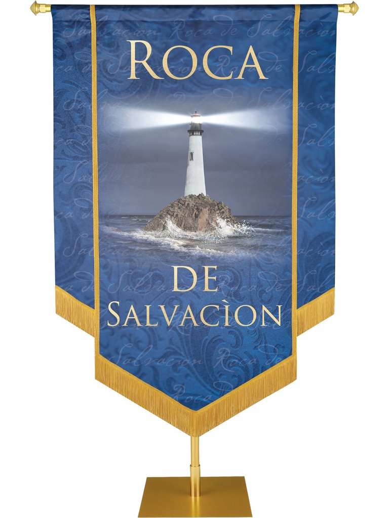 Roca De Salvacion Embellished Banner