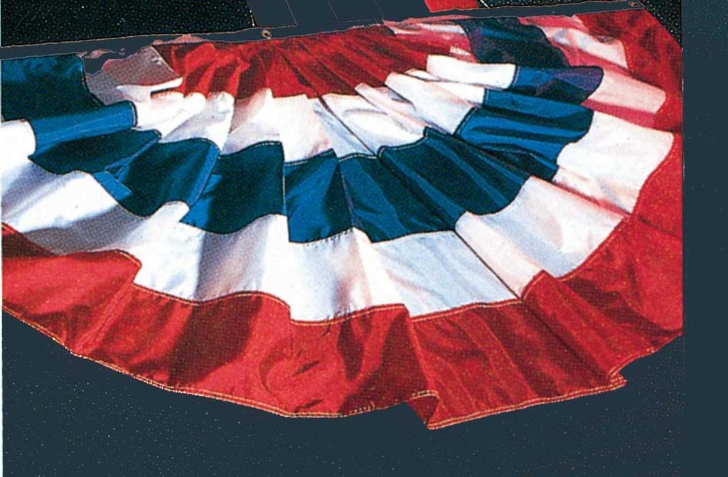 US Flag, Patriotic Pleated Fans