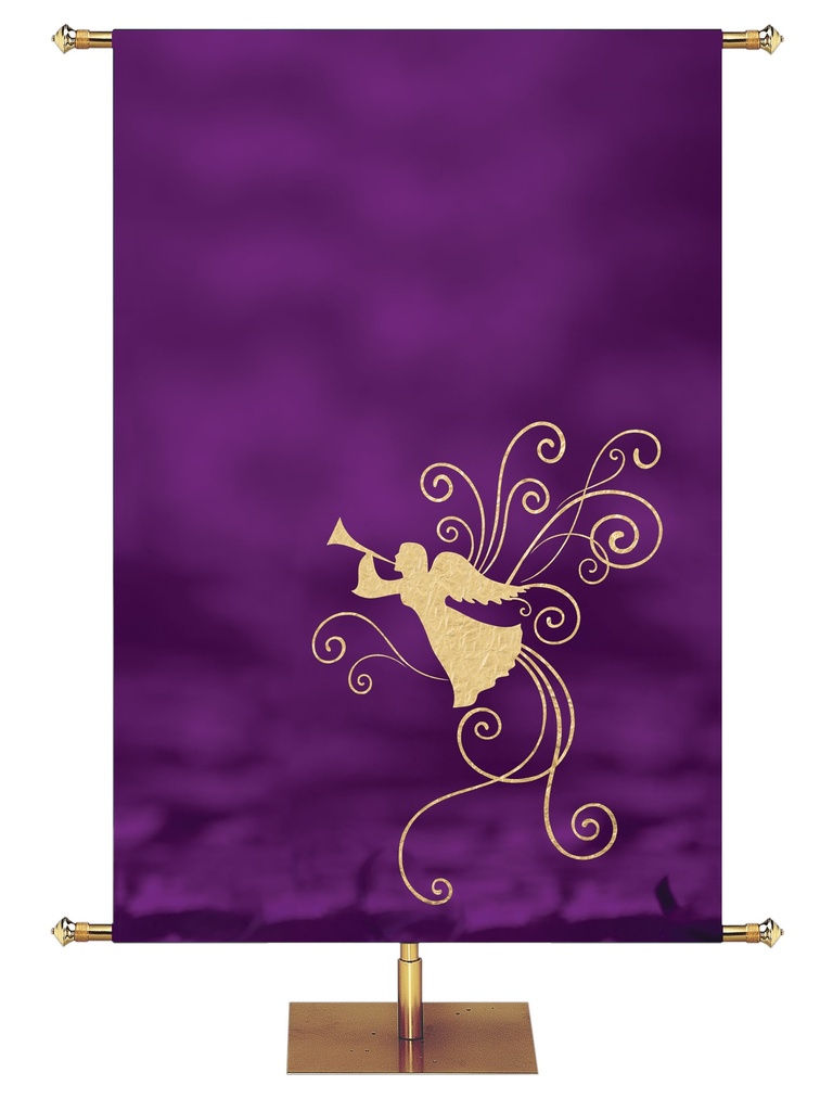 Custom Banner Advent Foil Born To Set Thy People Free