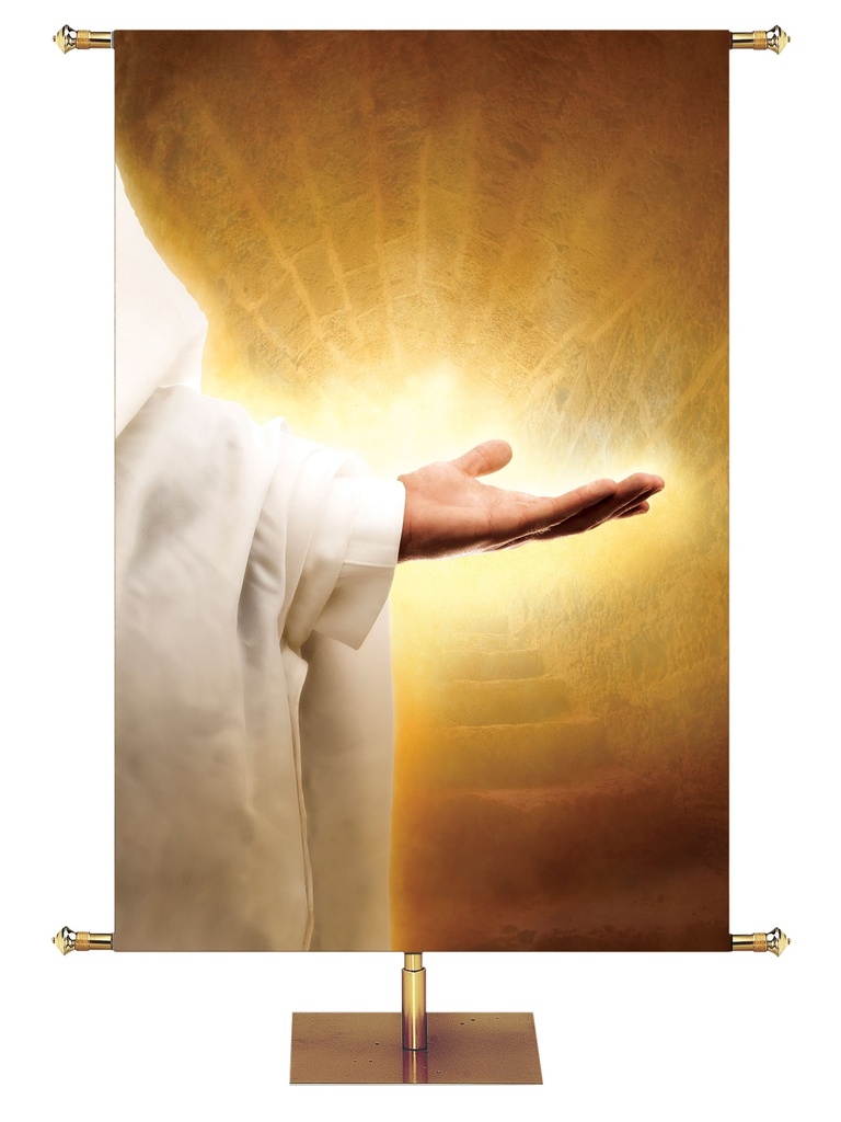 Custom Banner Wonders of Easter He Who Believes