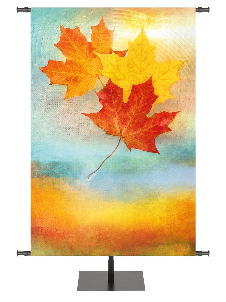 Custom Banner Joyous Autumn His Love Endures