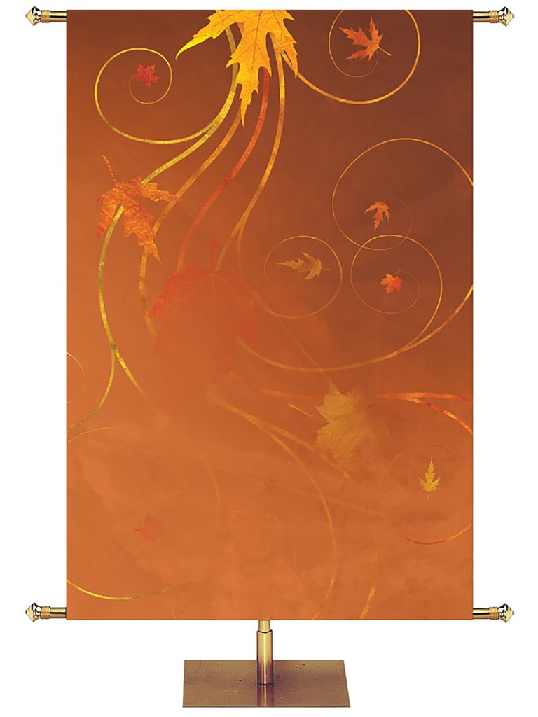Custom Banner Shimmering Autumn Thy Word Is A Lamp