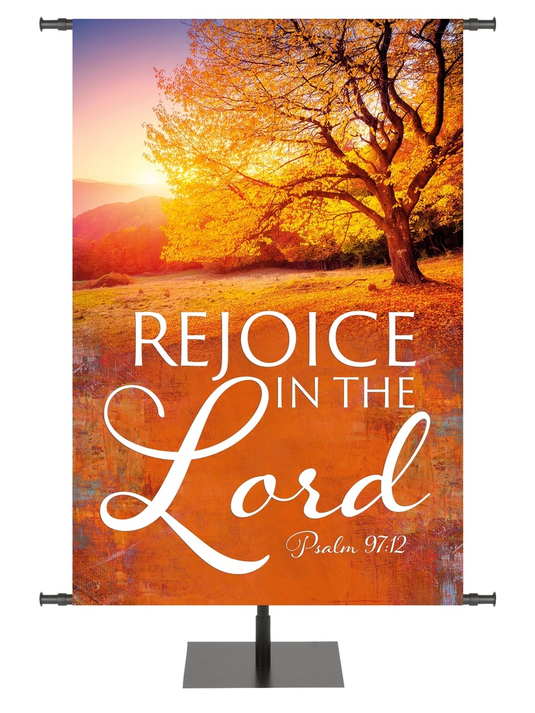 Arbors of Autumn Rejoice in the Lord Design 3