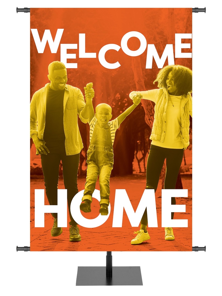 Community of Faith Welcome Home To Our Family Banner