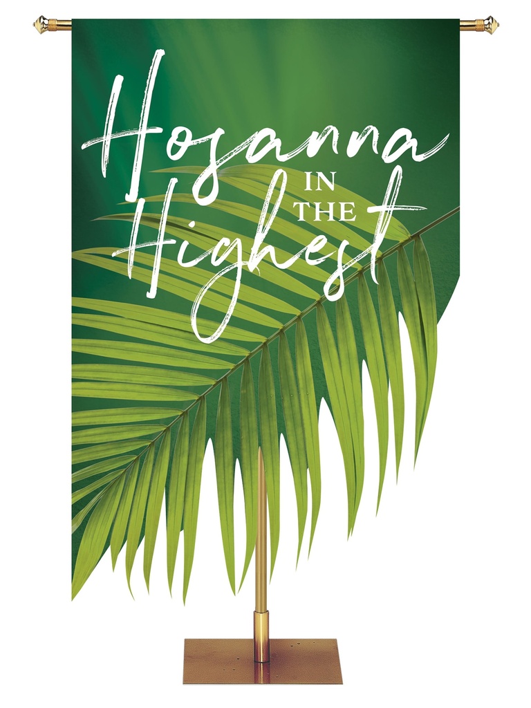 Contours of Easter Hosanna Palm