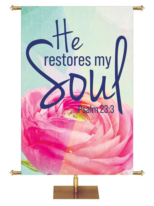 Impressions of Grace He Restores My Soul Psalm 23:3