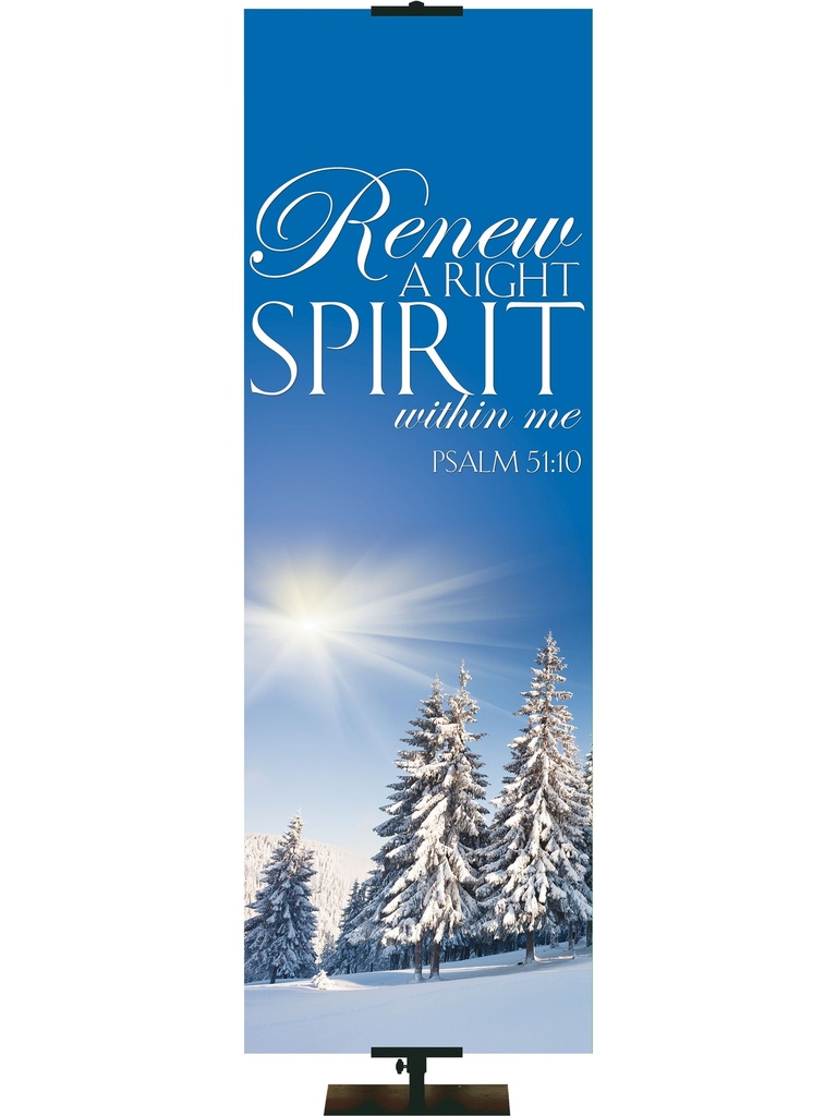 Portraits of Sacred Winter Renew A Right Spirit D