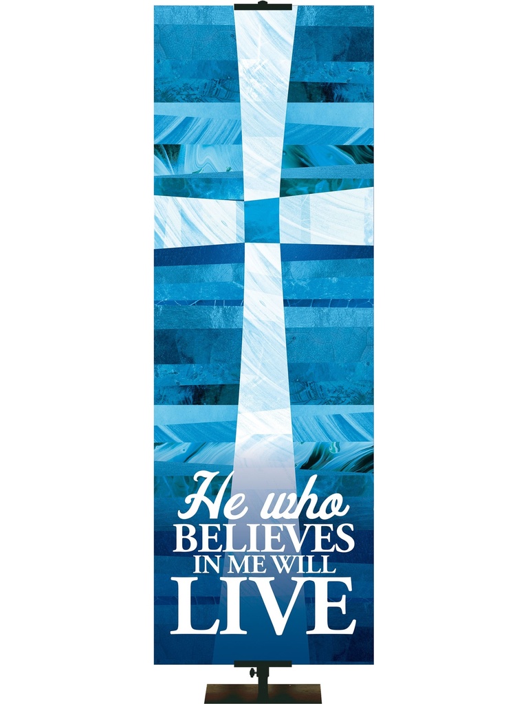 Redeeming Love He Who Believes In Me Cross