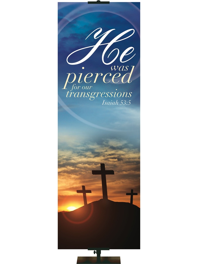 The Old Rugged Cross He Was Pierced