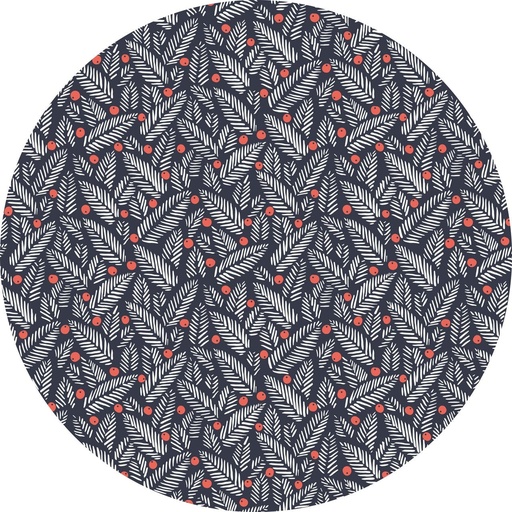 [VXM-PAB] Pine and Berries Christmas Tree Mat