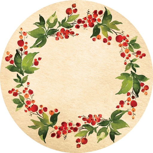 [VXM-HAI] Holly And Ivy Vinyl Christmas Tree Mat