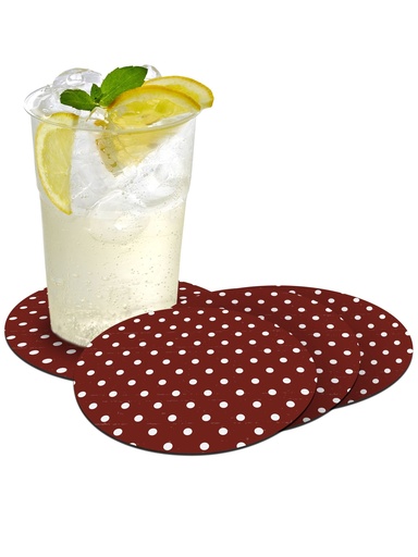 [VC-LPD] Lots of Polka Dots Coasters (Set of 4)