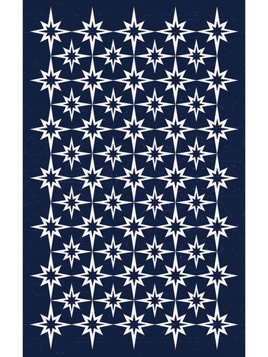 [VM-STB] Starburst Vinyl Indoor Outdoor Rug