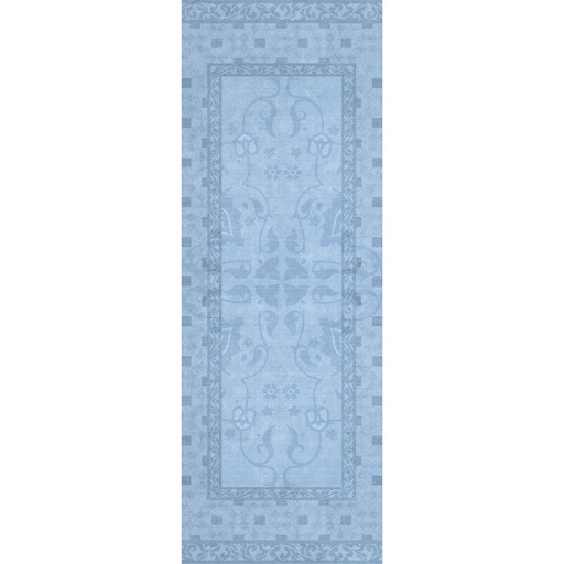 [VR-SMD] Subtle Medallion Vinyl Runner Rug