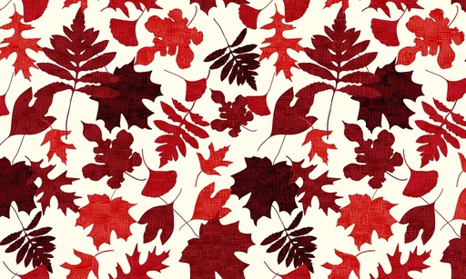 [VK-FLV] Falling Leaves Vinyl Kitchen Mat