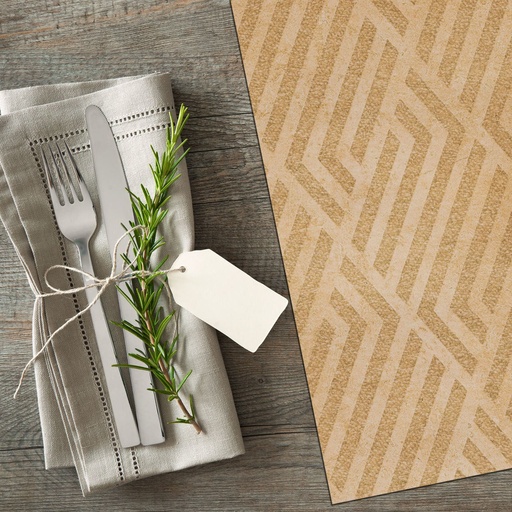 [VP-SLT] Slanted Tile Vinyl Placemats (set of 4)