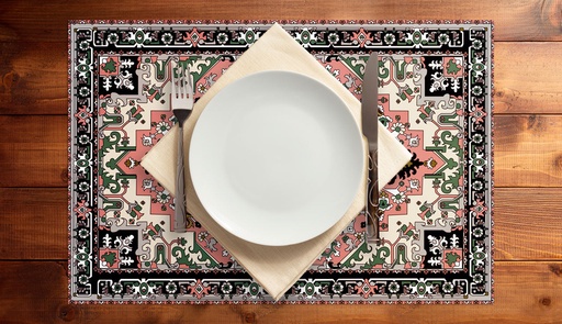 [VP-VBP] Vibrant Persian Vinyl Placemats (set of 4)